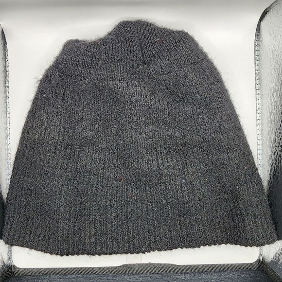 Seneca Cayuga Industries Other - VTG Seneca Cayuga Industries 100% Wool Beanie‎ Black Made In USA Military